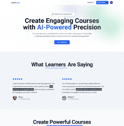 LearnLoop — Turns any subject into a structured course.